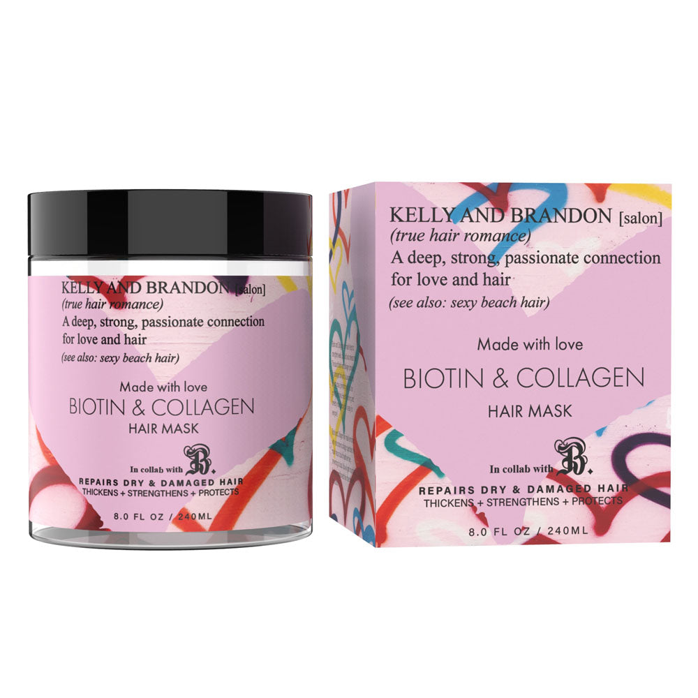 Kelly & Brandon Ultimate Biotin & Collagen Hair Growth Mask with Aloe Vera & Avocado Oil