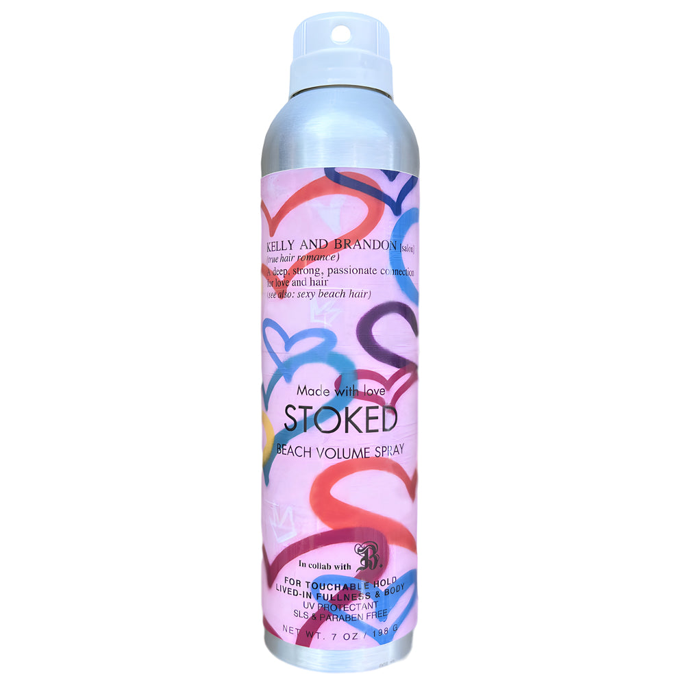 Kelly & Brandon Stoked Beach Texture Spray For Volume W UV Protectant