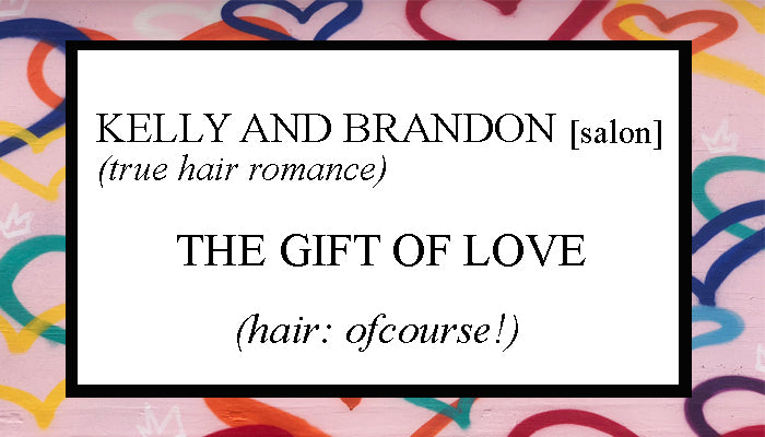 Kelly And  Brandon Salon Gift Card