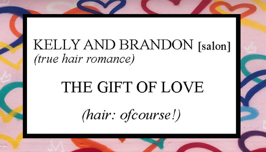 Kelly And  Brandon Salon Gift Card