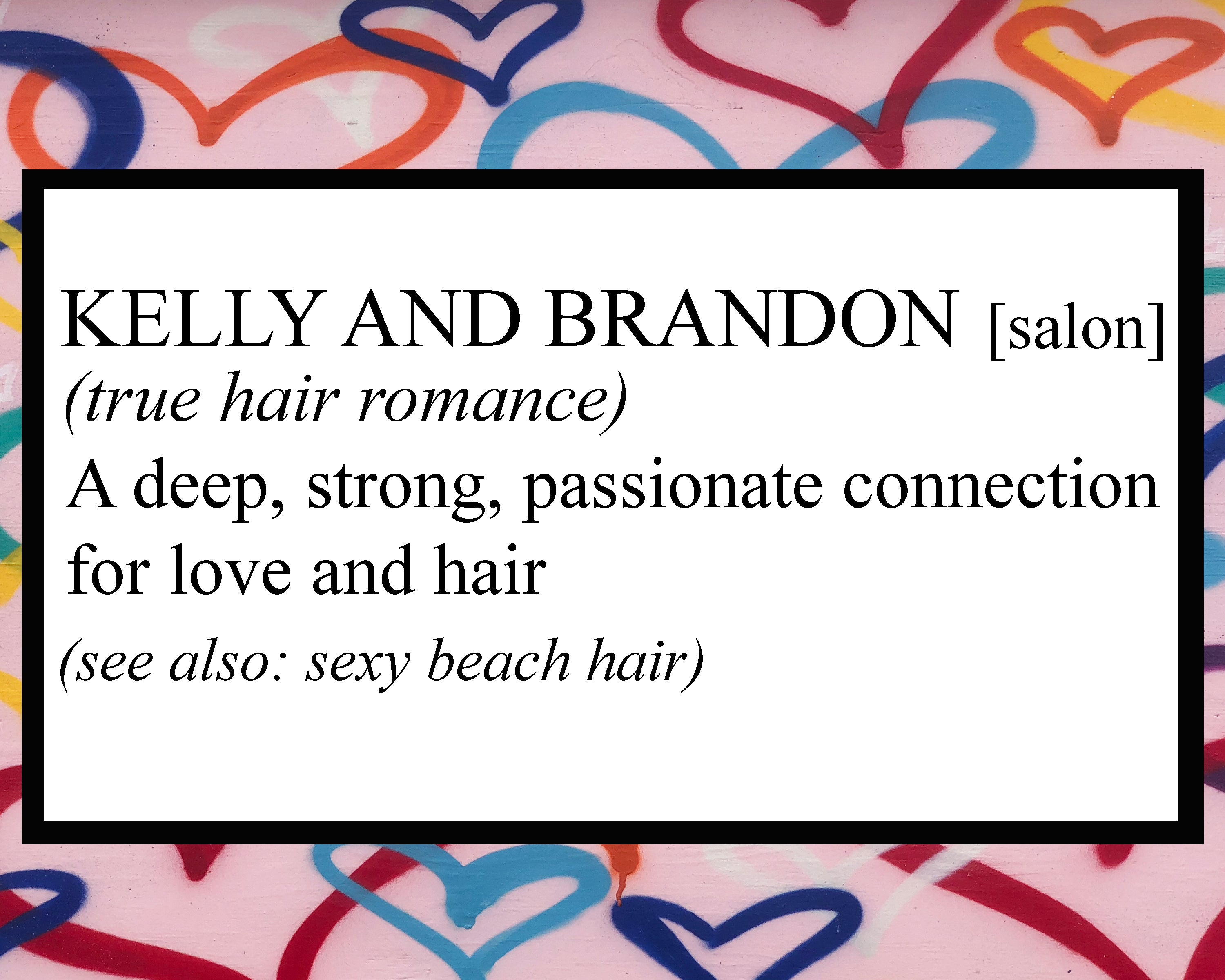 Kelly And Brandon The Salon