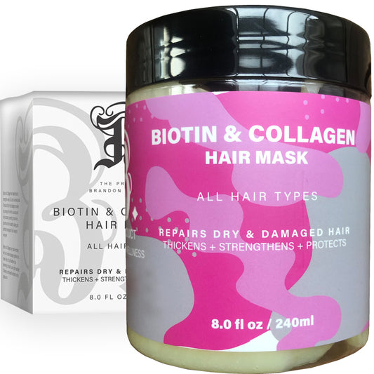 Biotin and Hydrolyzed Collagen Hair Mask